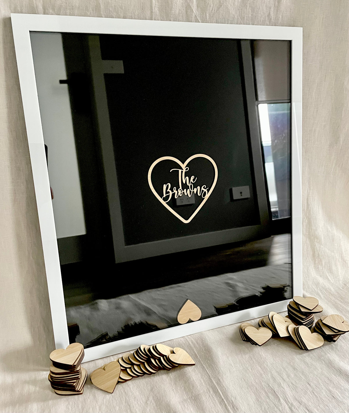 acrylic wedding drop box