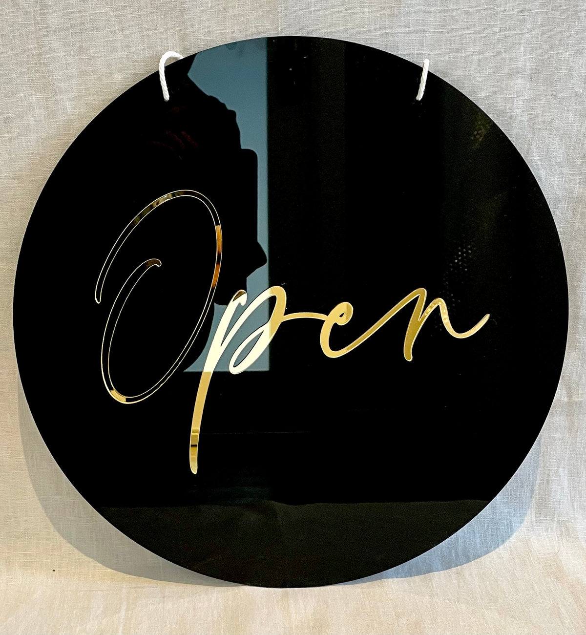 acrylic open closed sign 