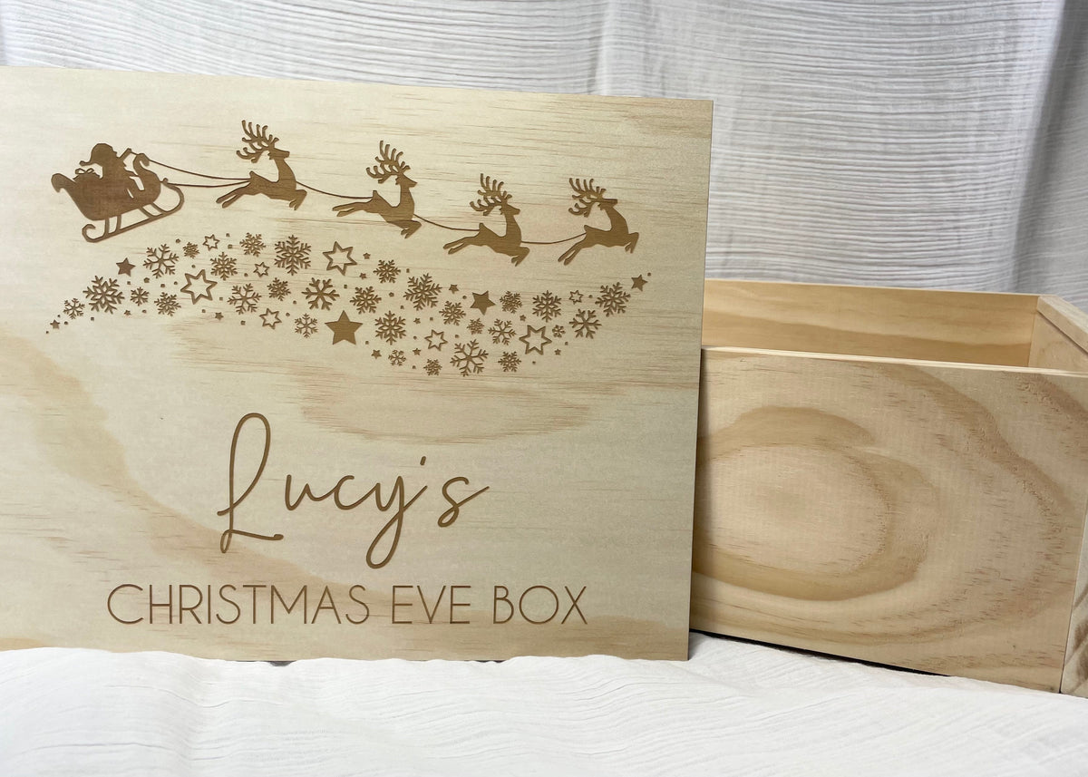 Christmas eve box (slide lid)