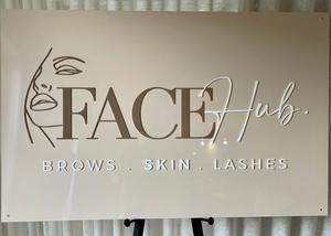 Rectangle business signs | Business signs Melbourne - Laser Edge ...