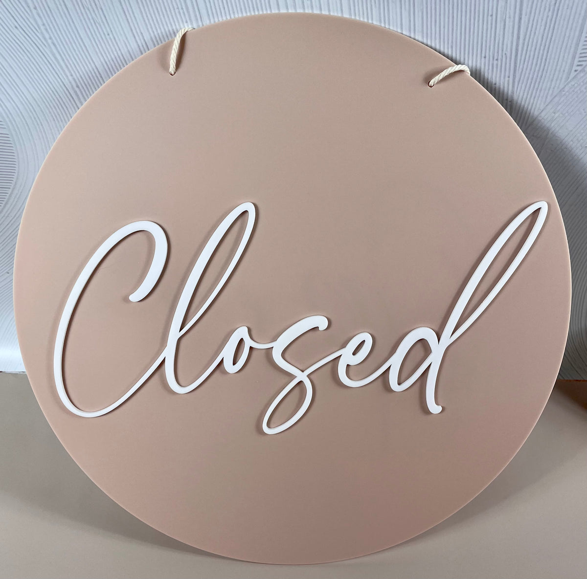 custom open closed sign