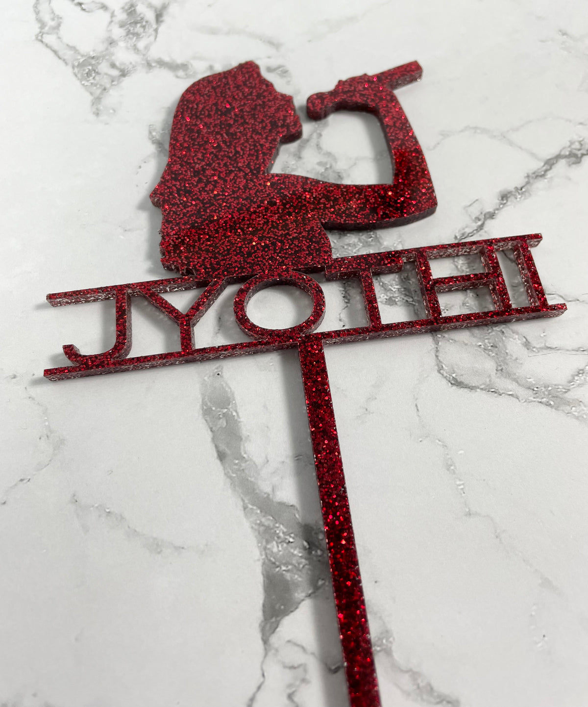 singer cake topper
