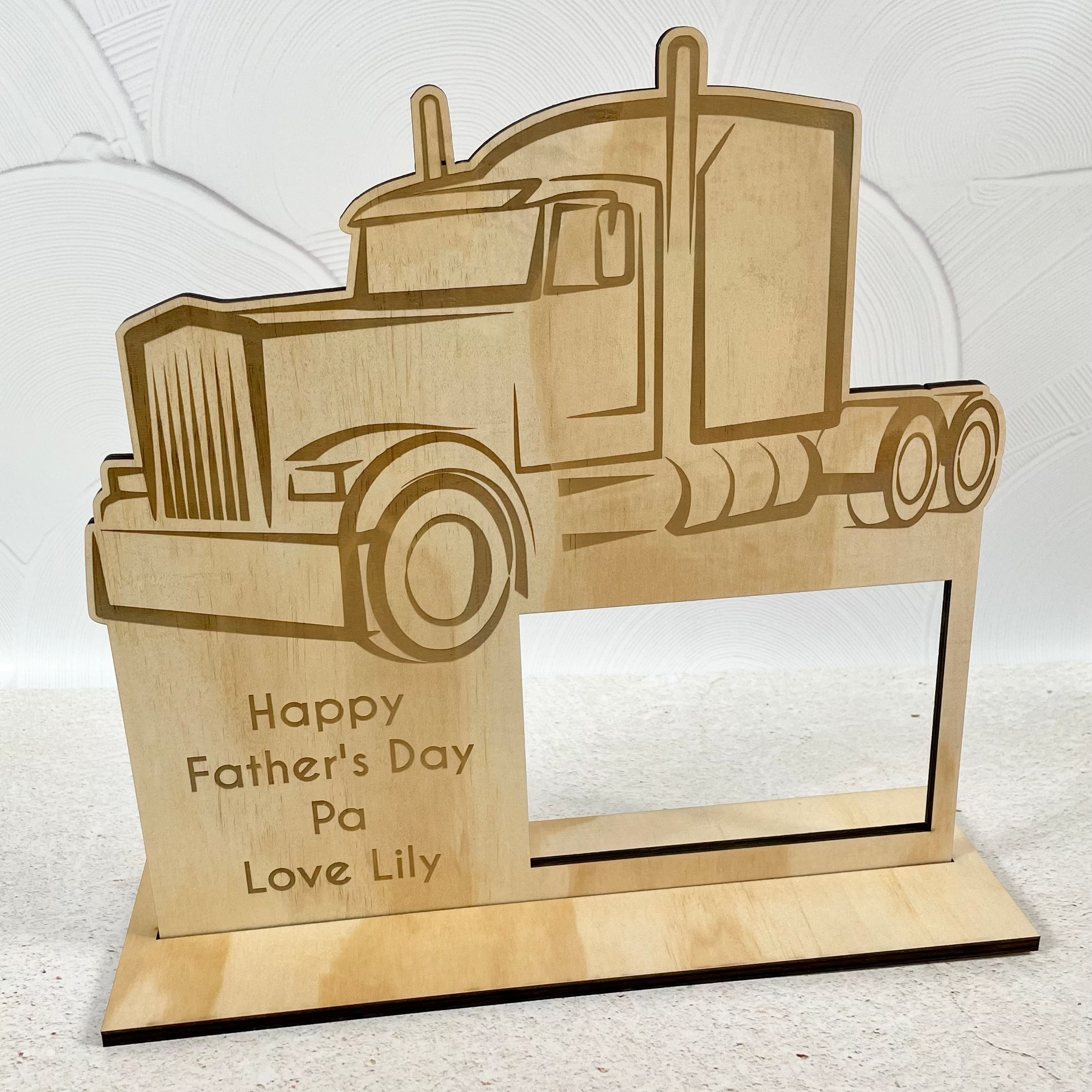 Father's Day truck frame
