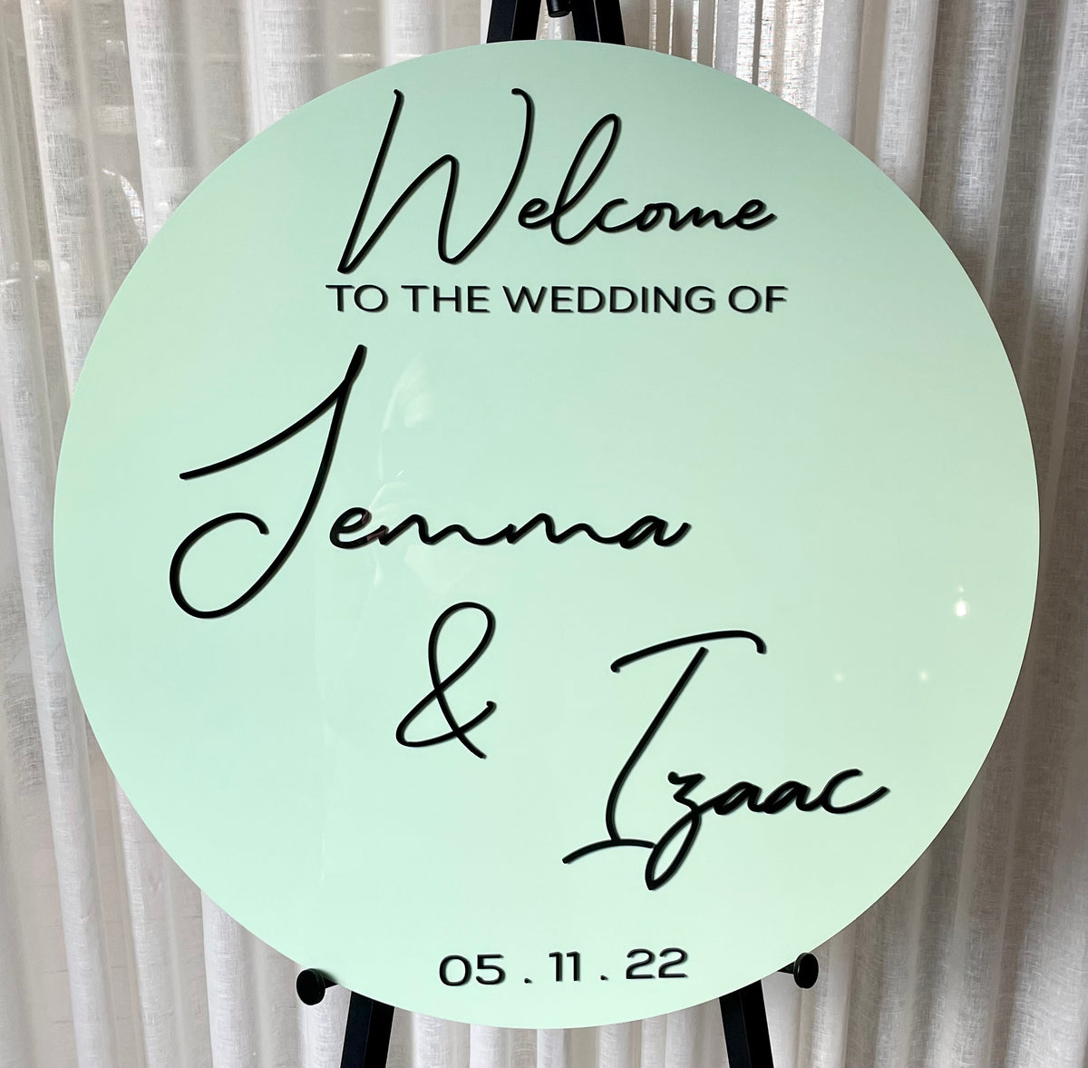wedding welcome signs Melbourne 