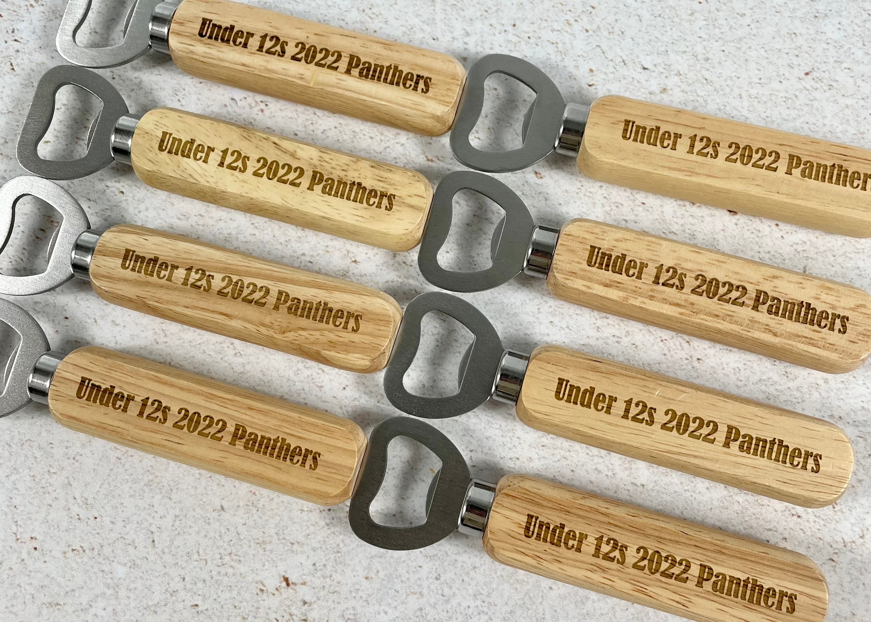 custom wooden bottle opener 