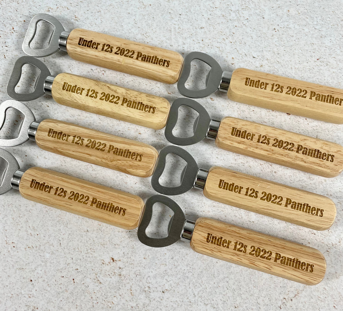 custom wooden bottle opener 