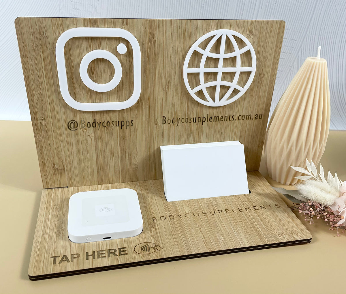 bamboo business station 