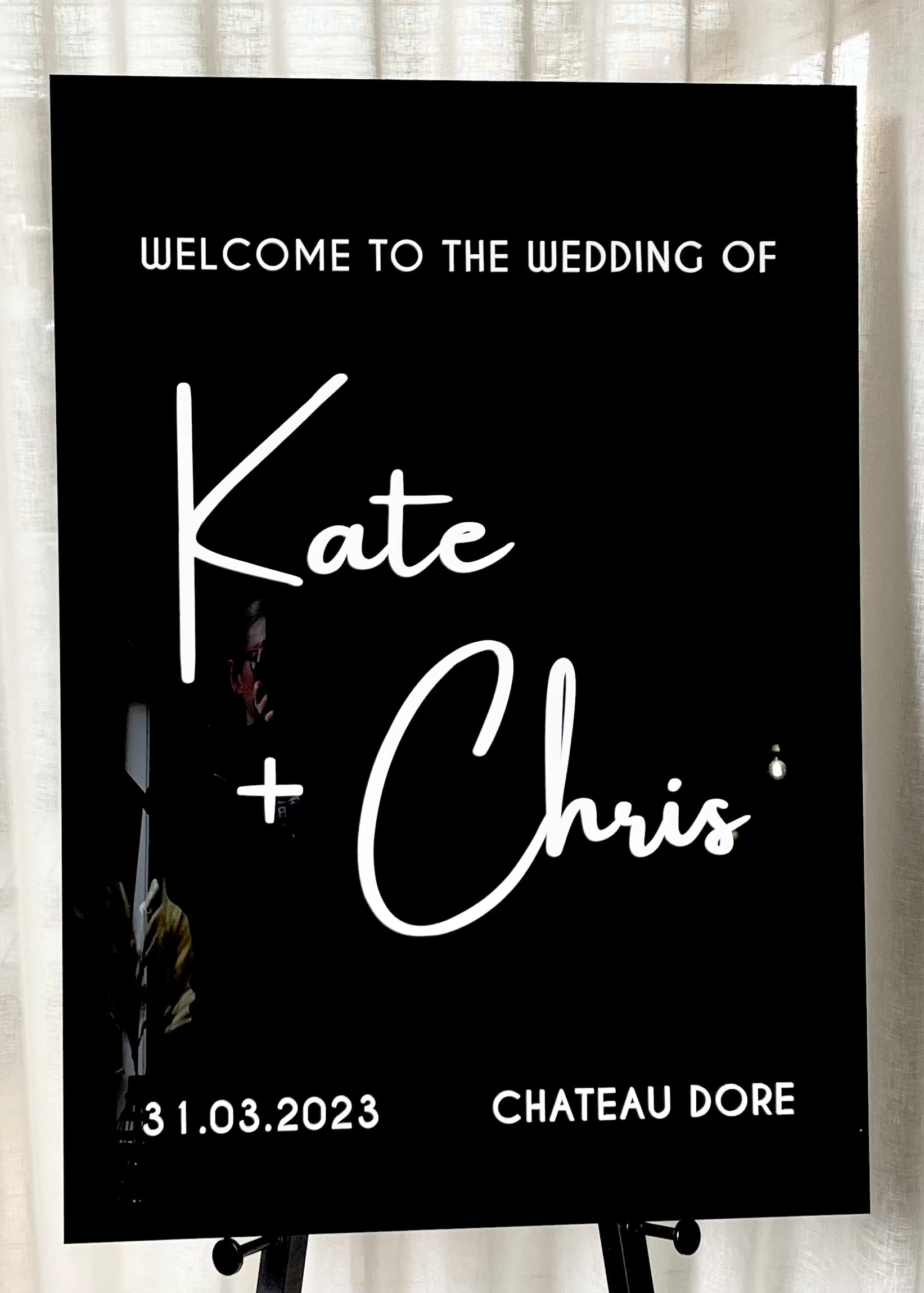 custom wedding signs Melbourne 