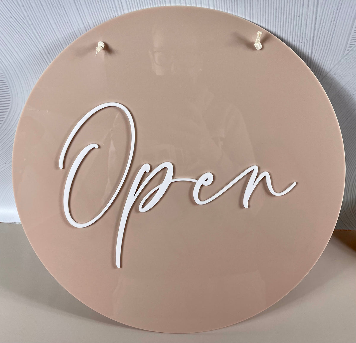 personalised open closed sign