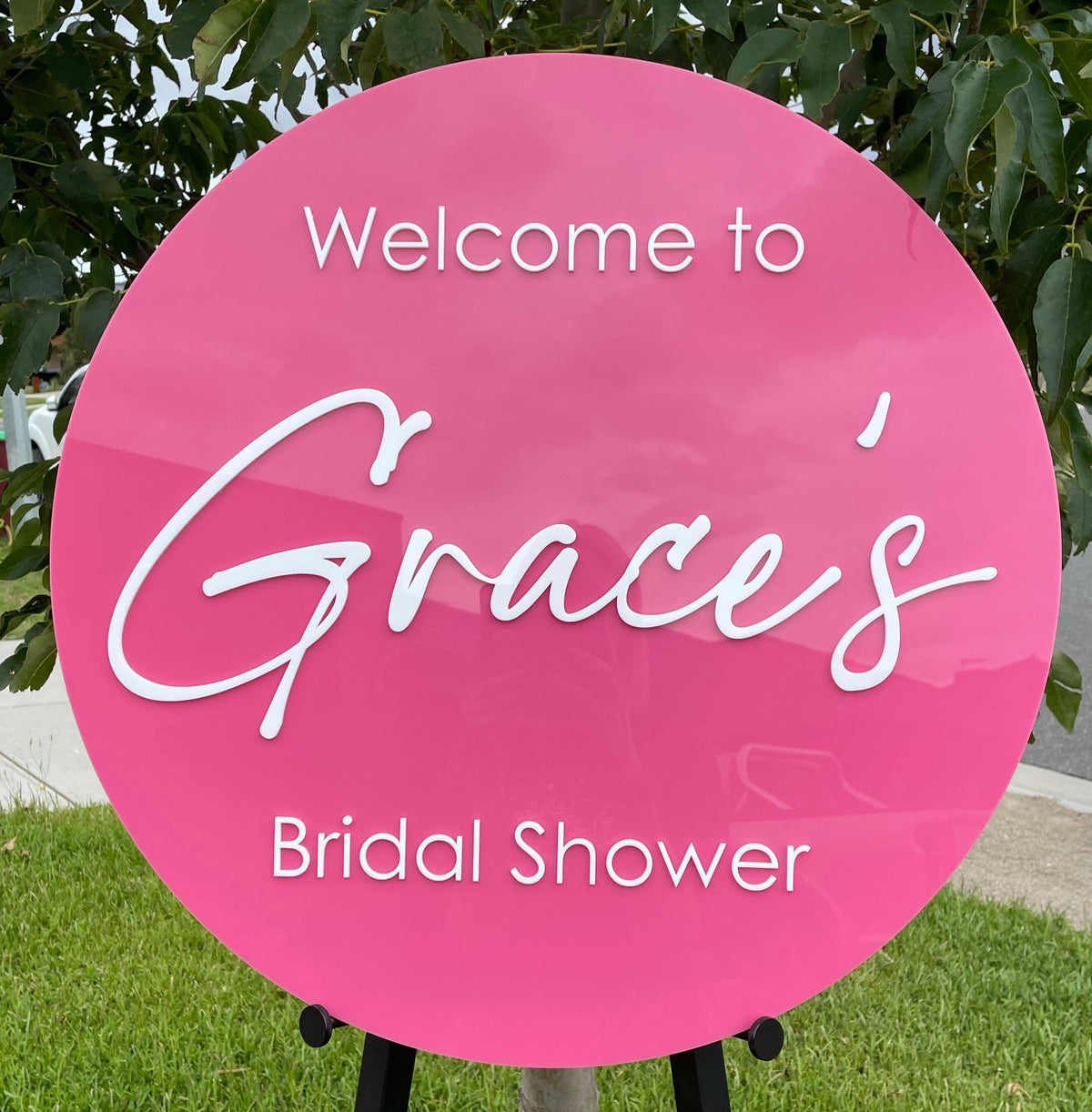 bridal shower sign