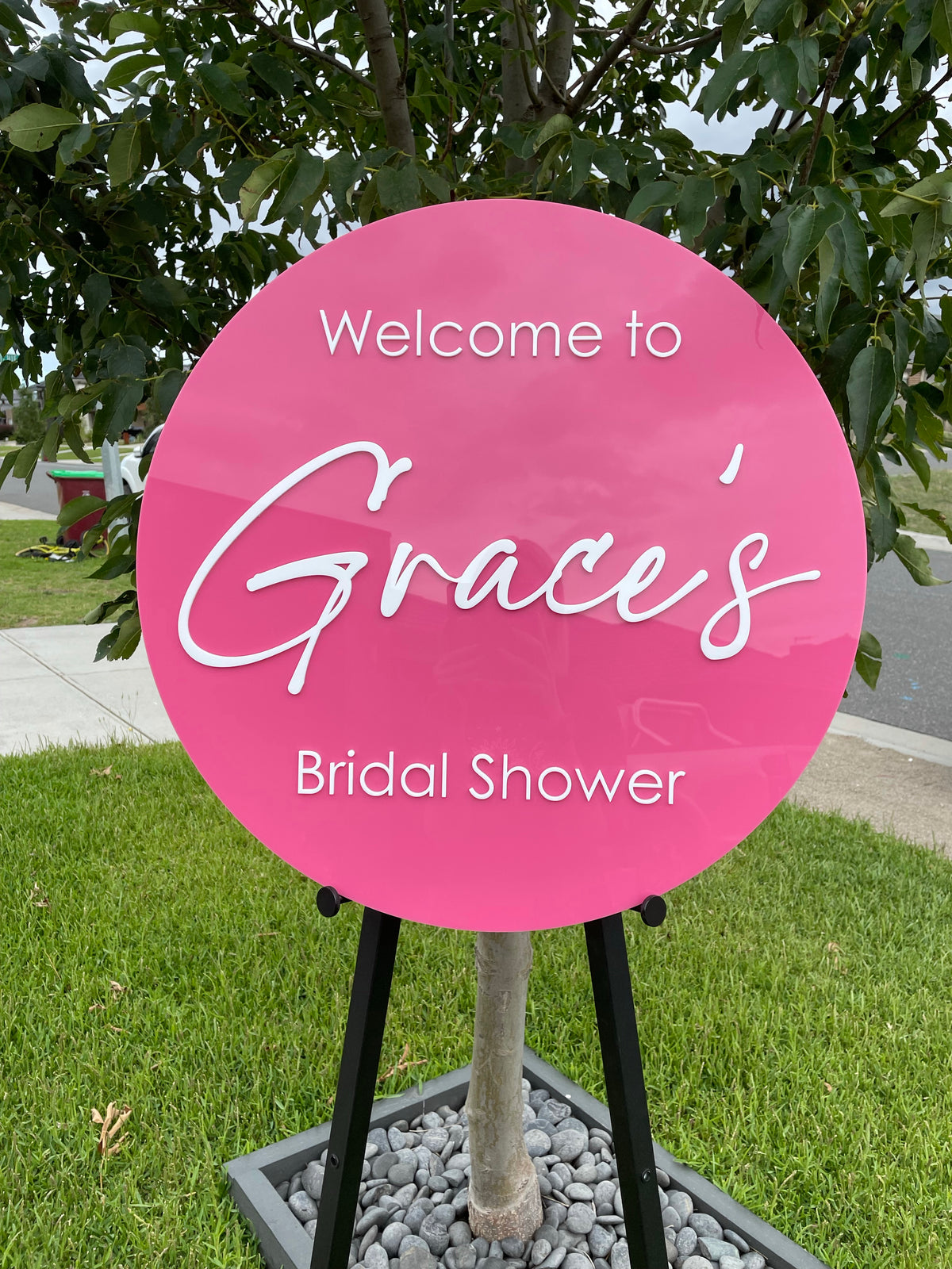 bridal shower sign