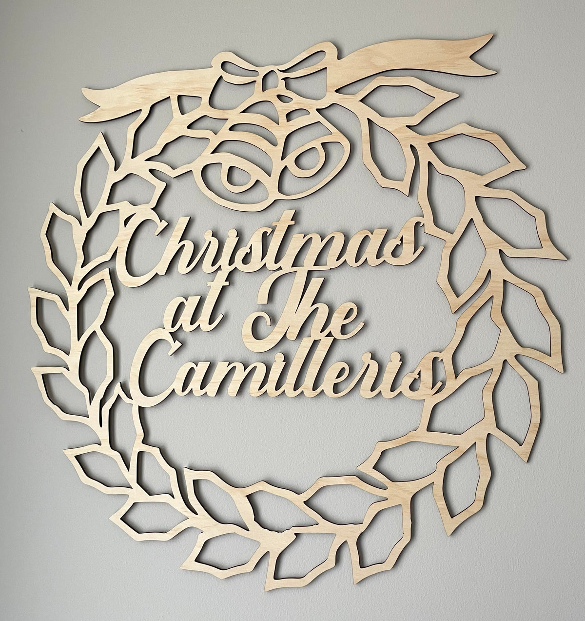 Christmas holiday wreath