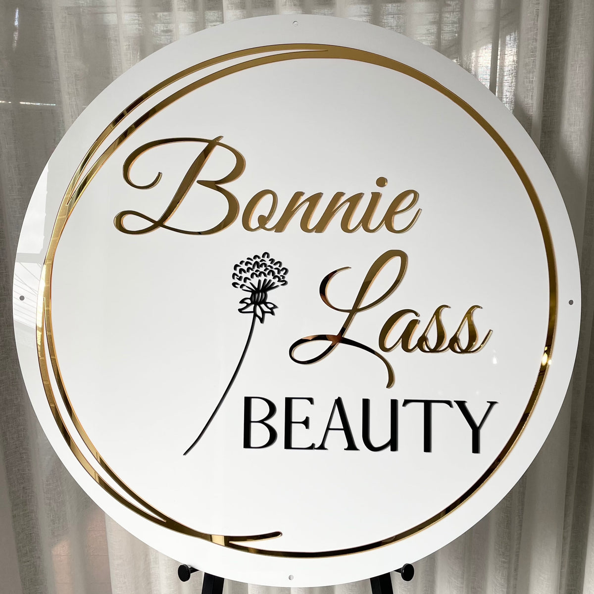 beauty business signs