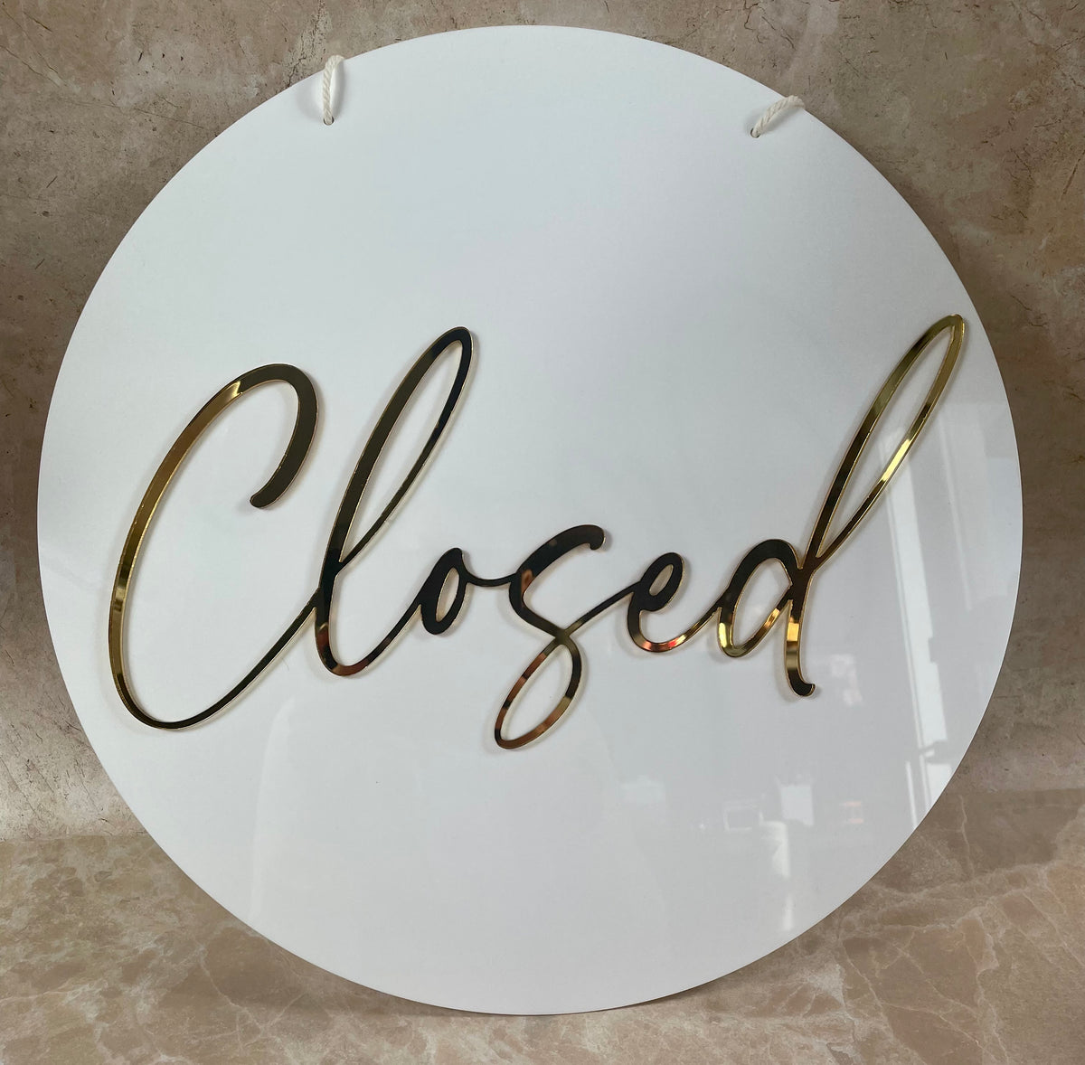  closed signs