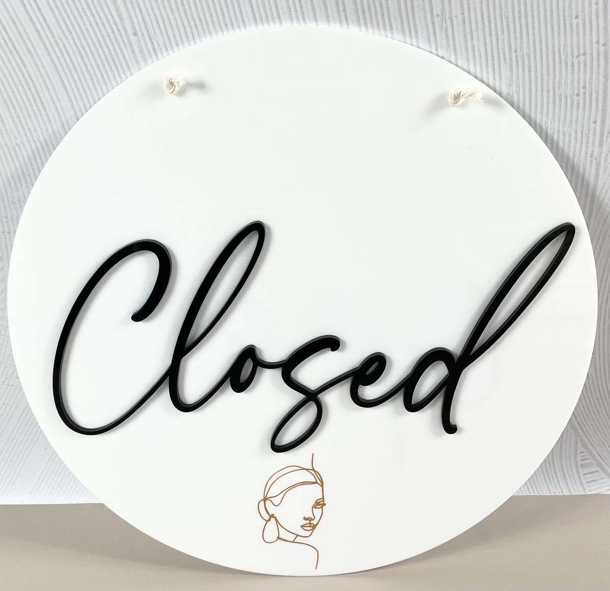 Open/closed sign | Custom open/closed sign - Laser Edge Designs ...