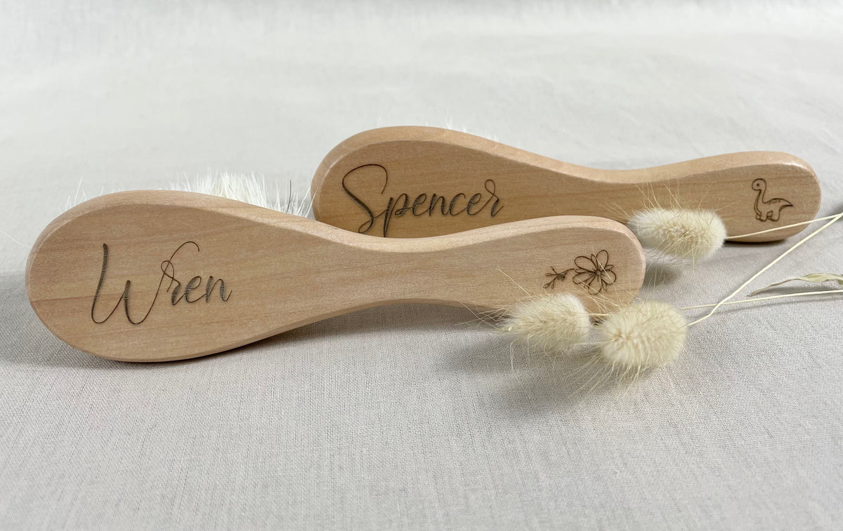 personalised baby brush