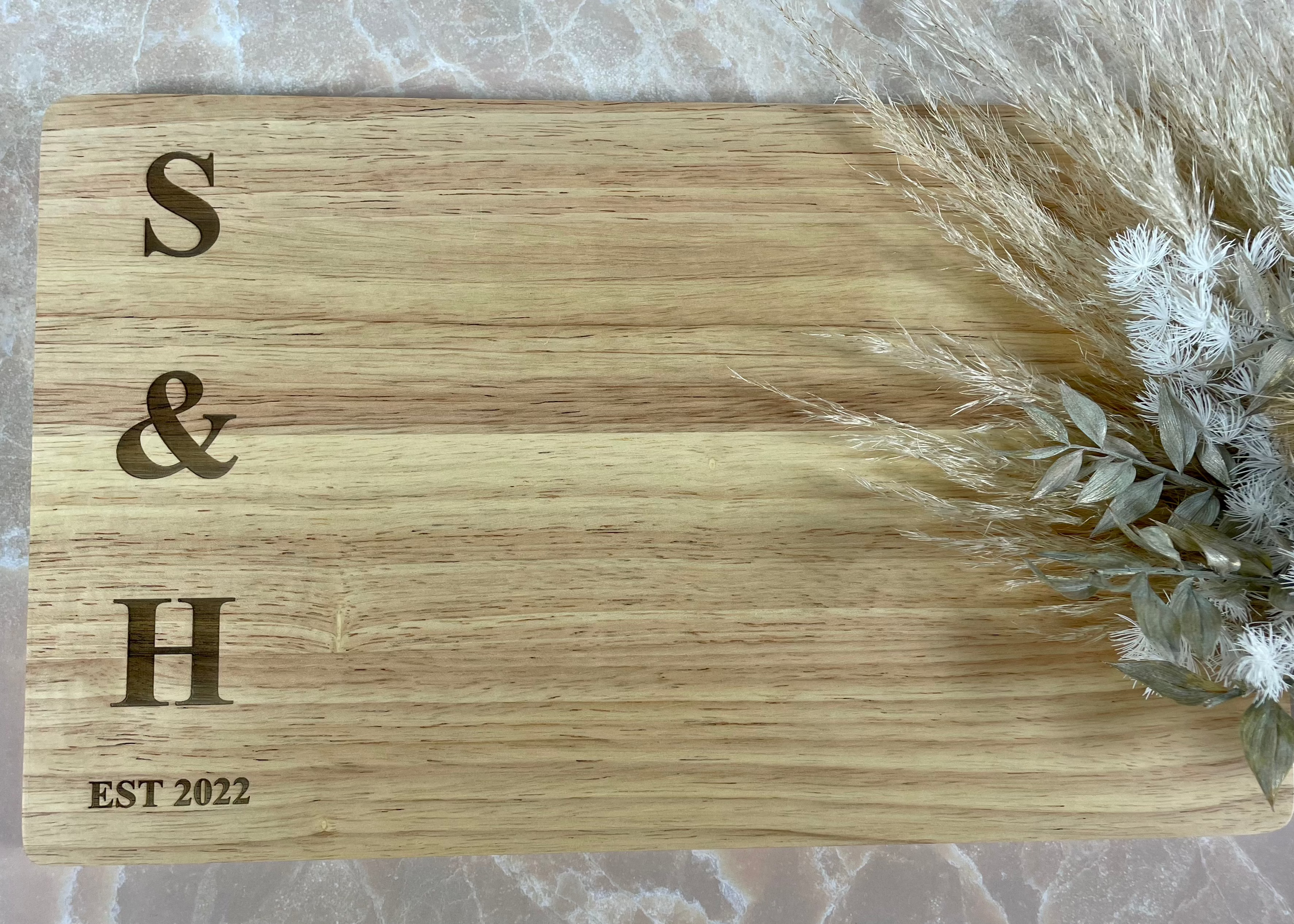 personalised chopping board
