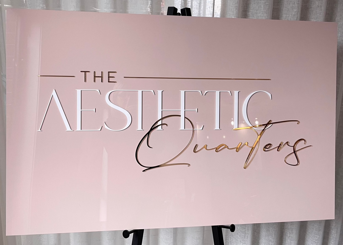 Rectangle business signs | Business signs Melbourne - Laser Edge ...