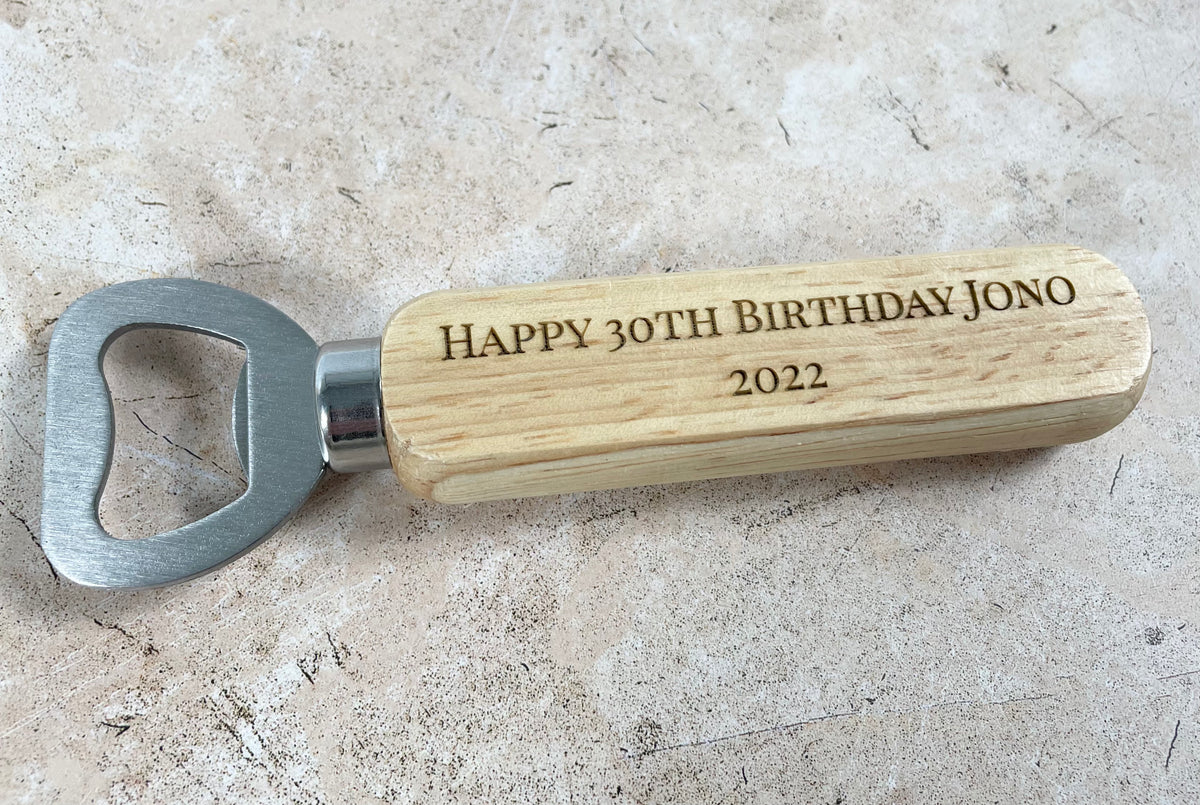 birthday bottle opener