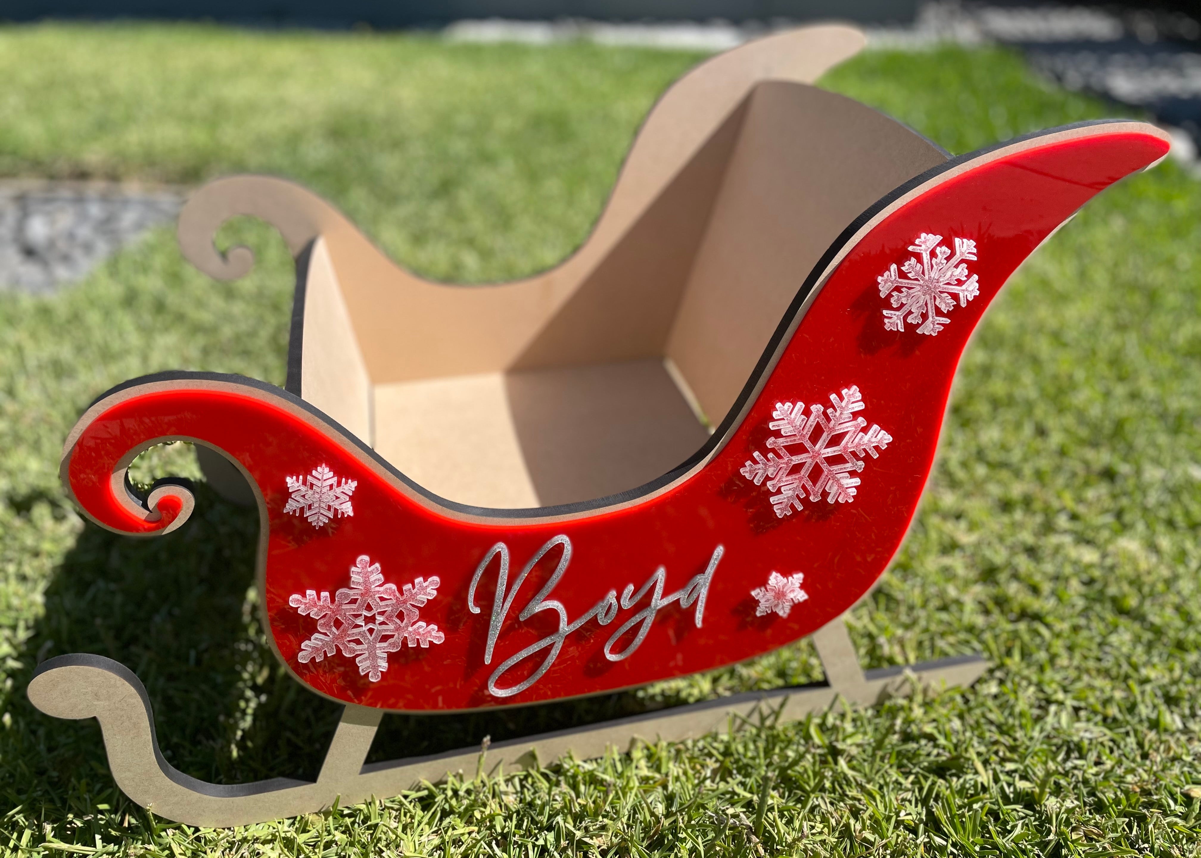 Christmas sleigh
