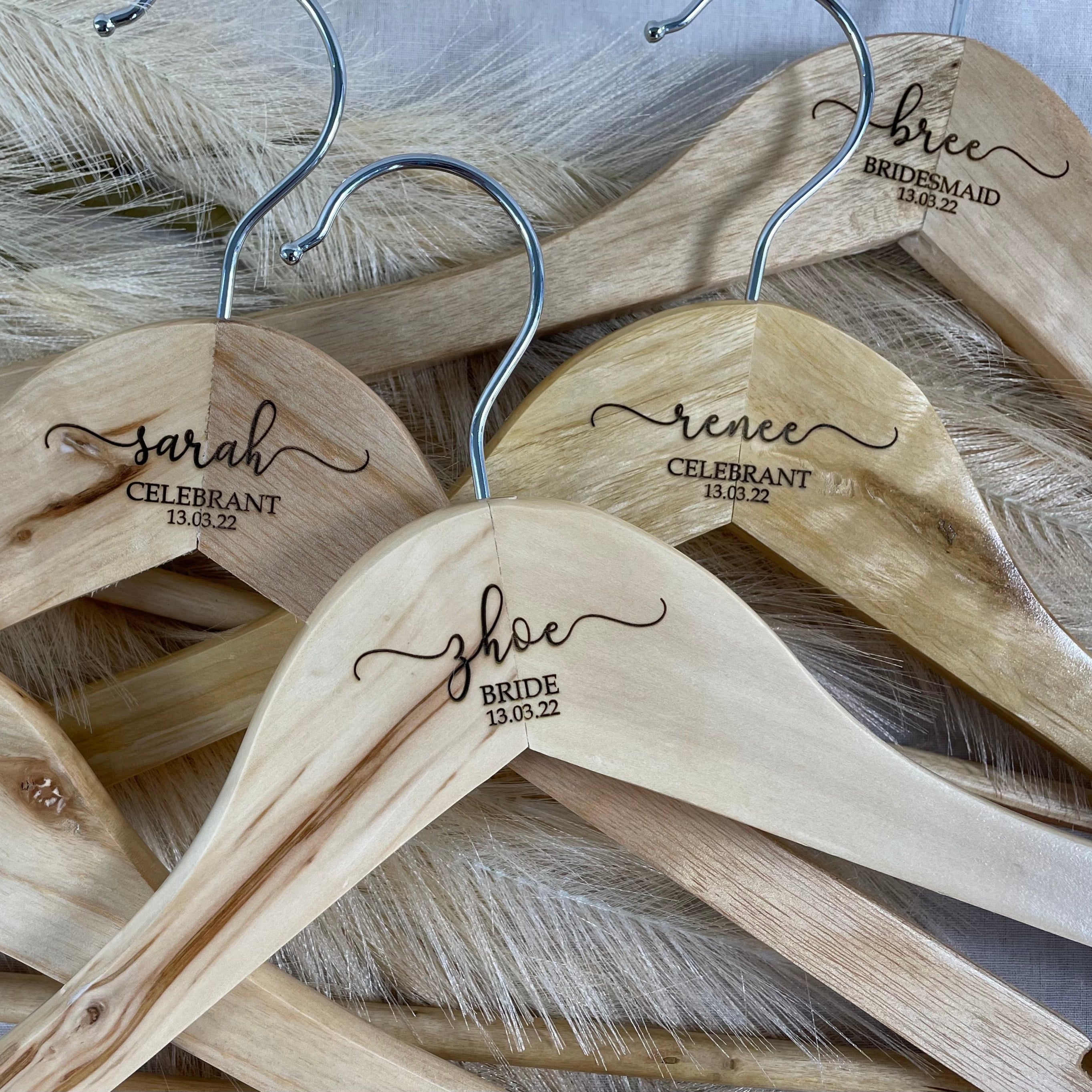 personalised wedding hangers melbourne
