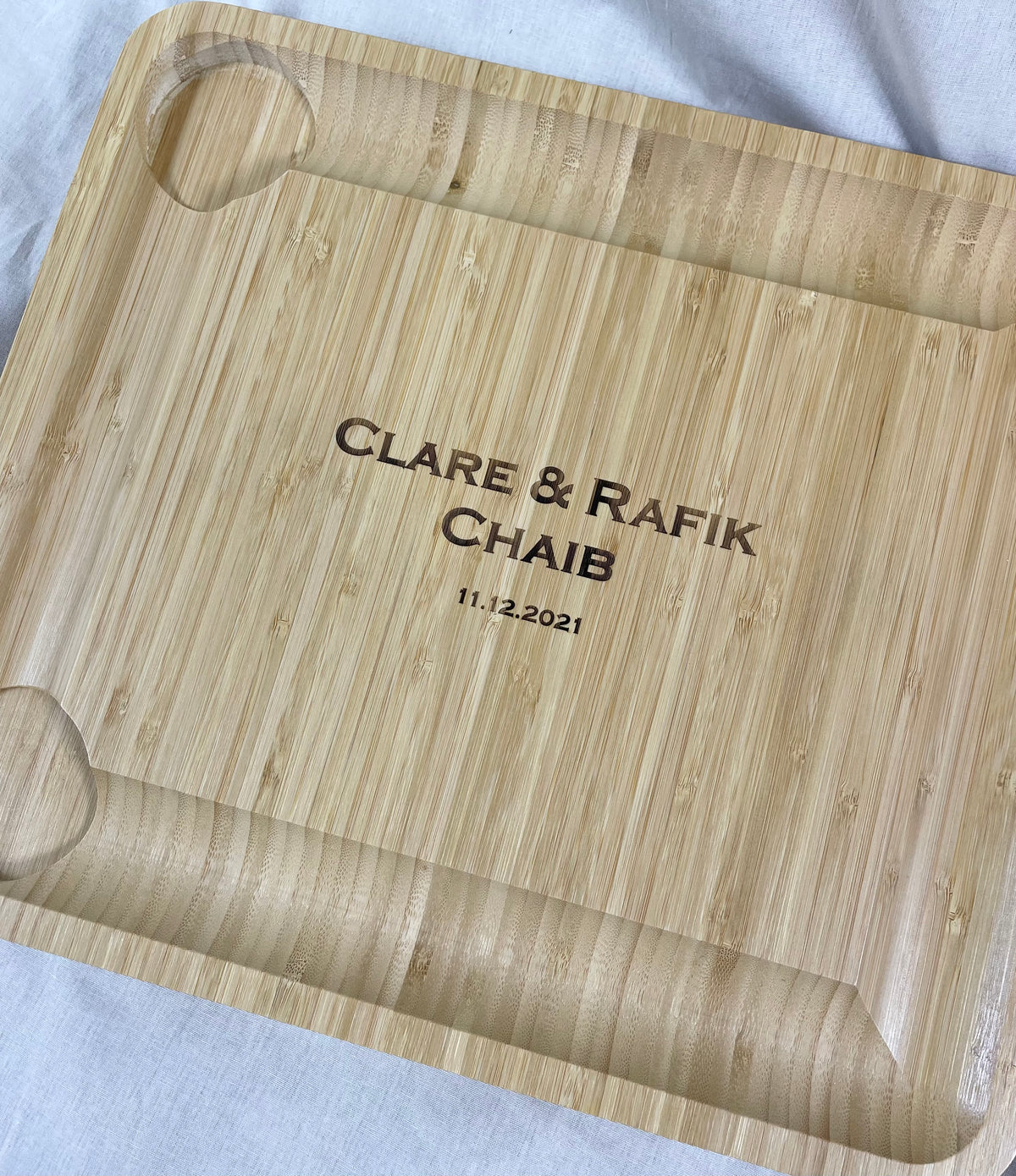 custom engraved chopping board clyde north