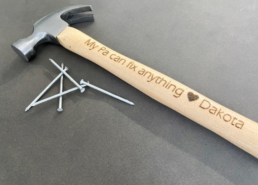 personalised engraved hammer melbourne