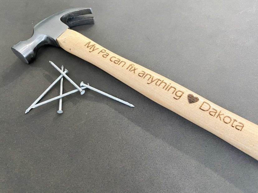 personalised engraved hammer melbourne