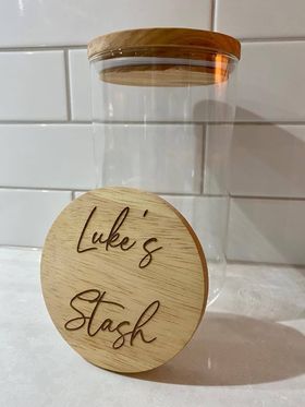 personalised jars