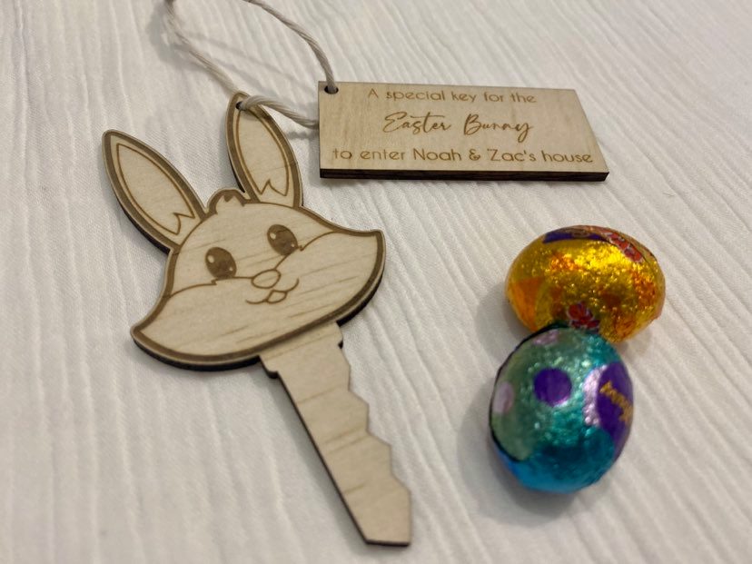 Personalised easter key