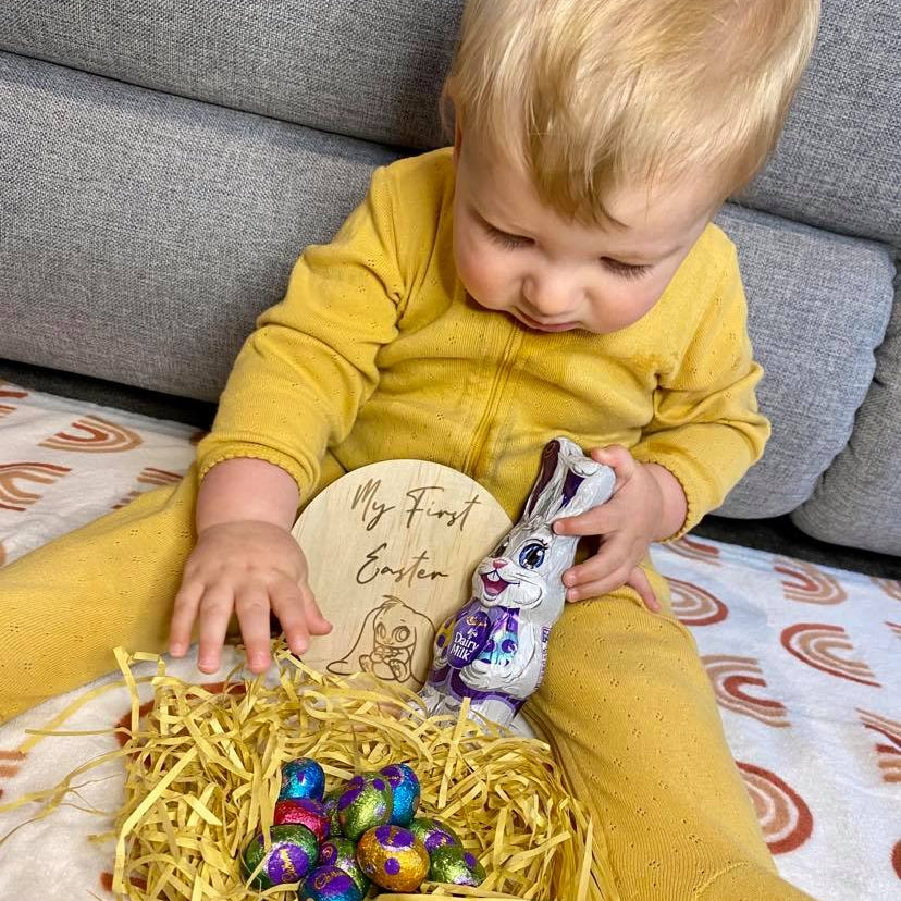 My first Easter plaque