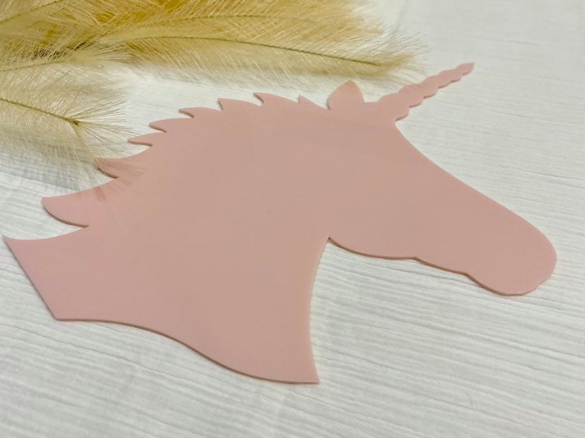 Coloured wall cut outs (unicorn) SALE