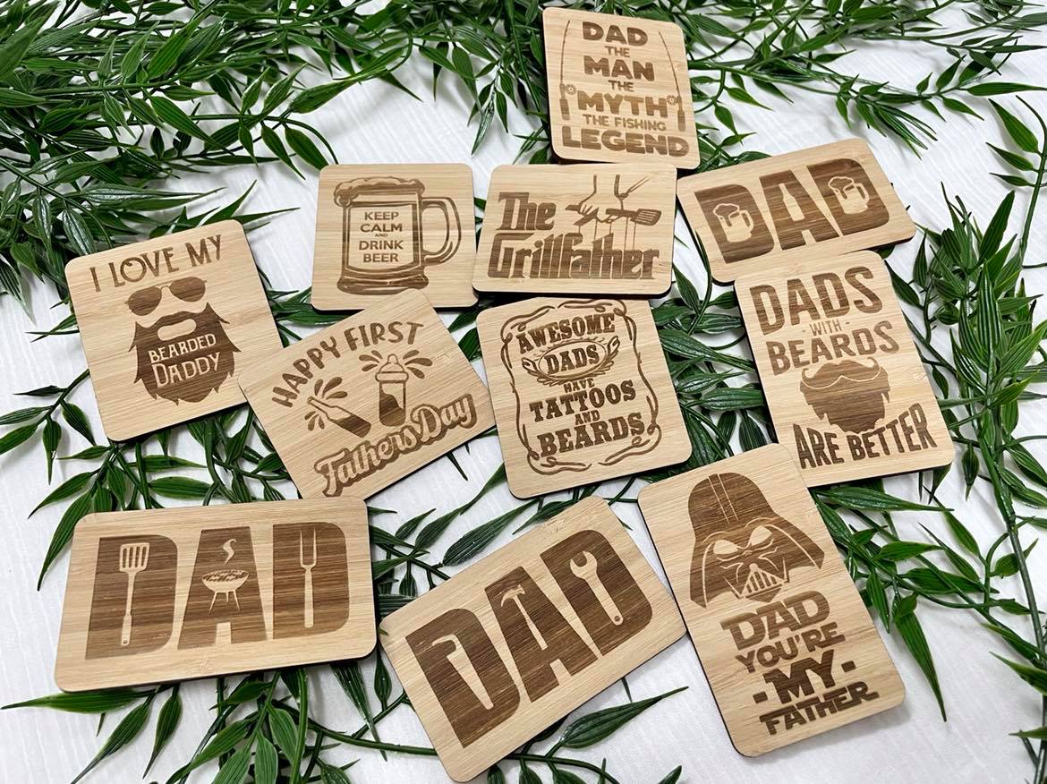 fathers day pun magnets