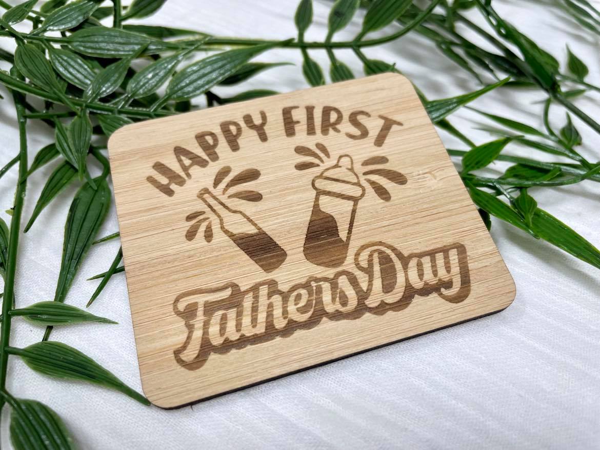 first fathers day magnet